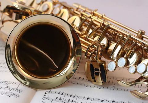 Bild eines Saxophones